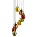 Searchlight Vibrant 6468-8 Ceiling Pendant Multi-Coloured 8 Light