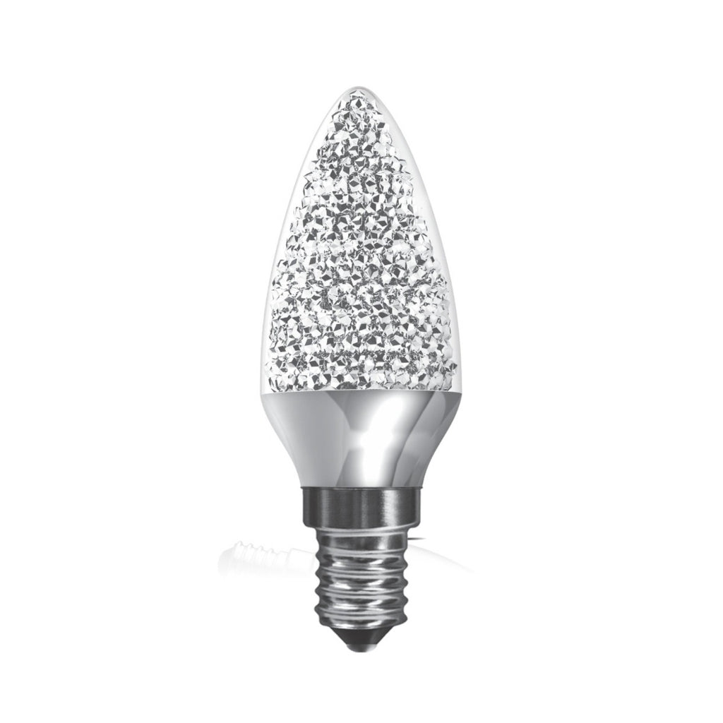 Crystal Candle E14 LED Bulb 3.5Watt Warm White 300K Dimmable 
