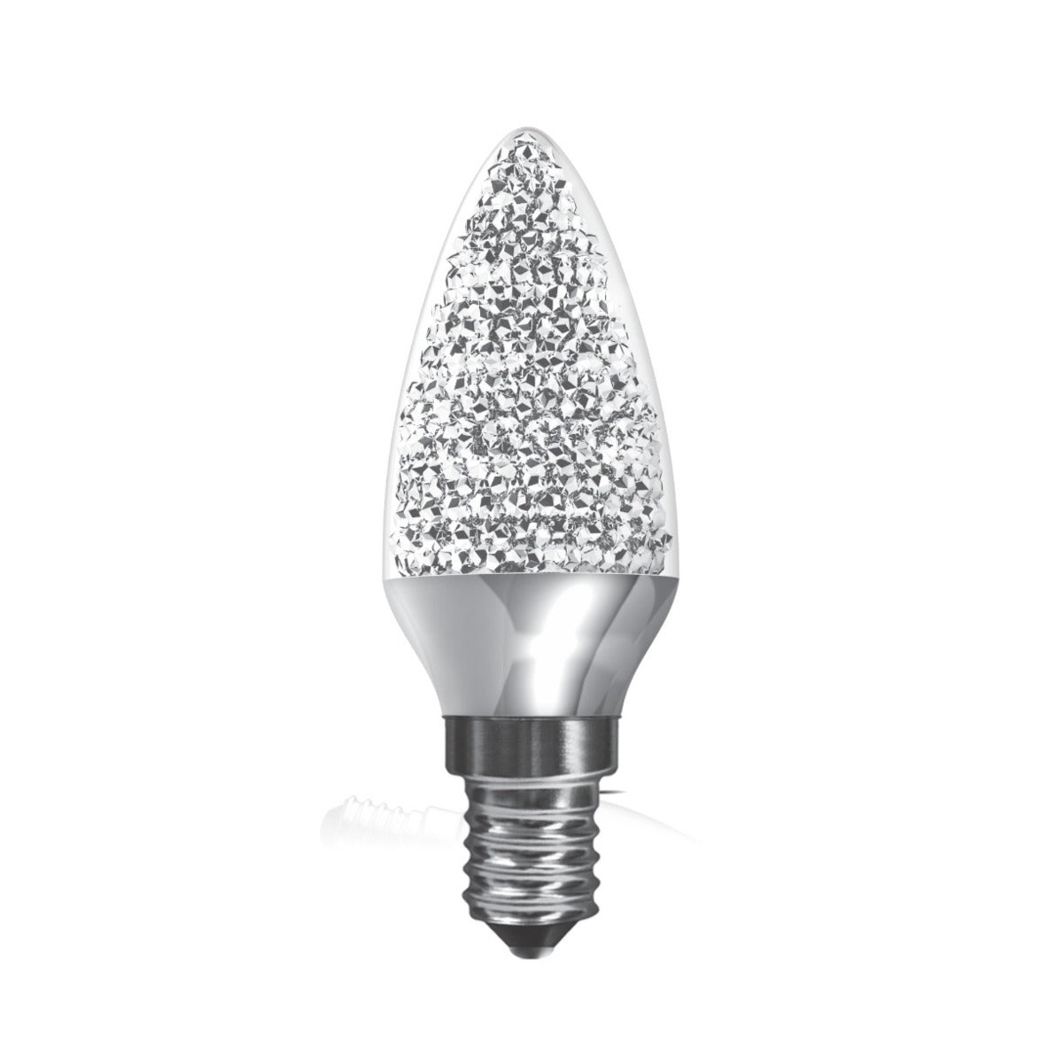 Crystal Candle E14 LED Bulb 3.5Watt Warm White 300K Dimmable 