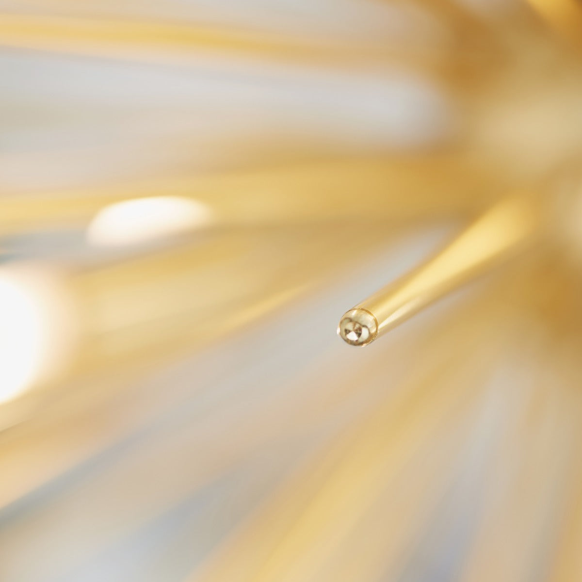 Endon Orta 9 Light Pendant Light in Satin Brass