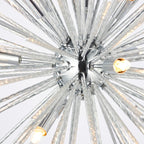 Endon Lena 9 Light Pendant Light in Chrome