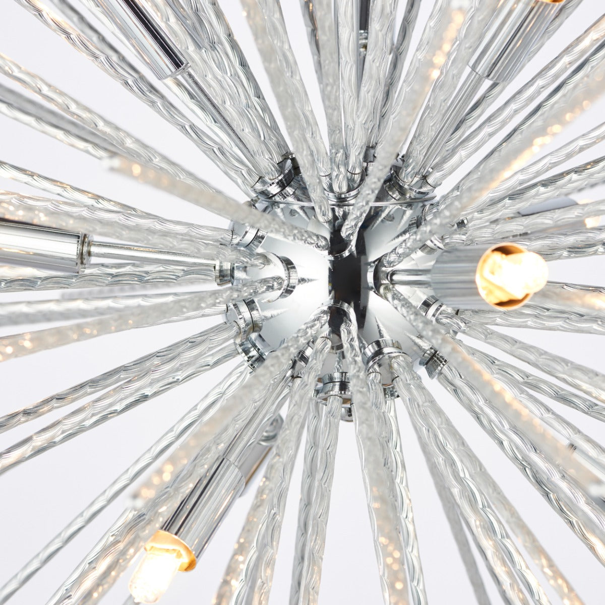 Endon Lena 9 Light Pendant Light in Chrome