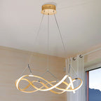 Schuller Molly 2 Light Pendant Light in Rose Gold with Opal Diffuser