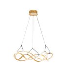 Schuller Molly 2 Light Pendant Light in Rose Gold with Opal Diffuser