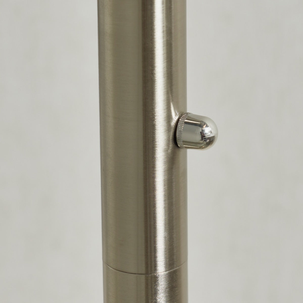 Endon Jaspa 5 Light Floor Lamp in Satin Nickel with White Glass