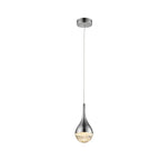 Schuller Elie Single Pendant Light in Chrome