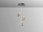 Schuller Rocio 3 Light Pendant Light in Chrome