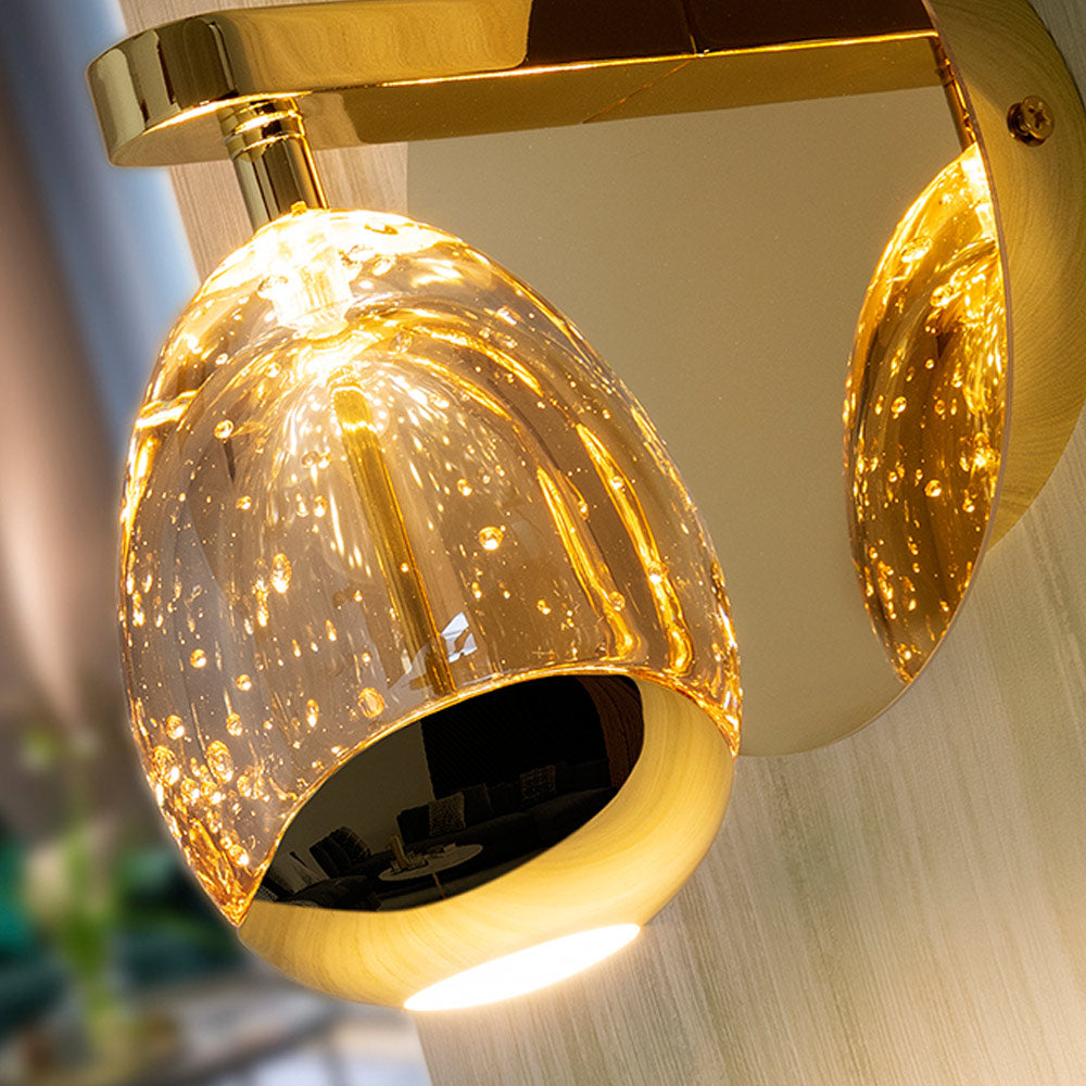 Schuller Rocio Wall Light in Gold