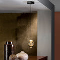 Schuller Orbitas 2 Light Ceiling Light in Gold Plated and Clear