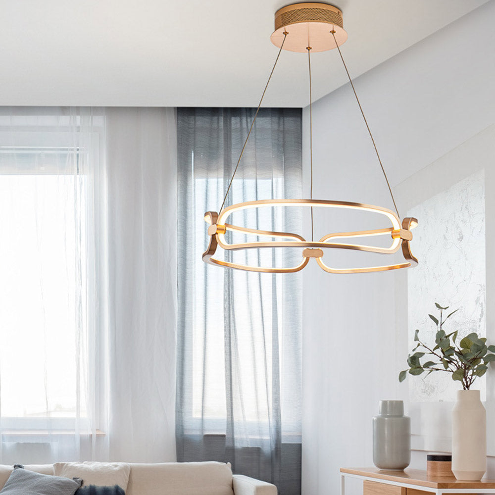 Schuller Colette Small Pendant Light in Rose Gold