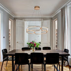 Schuller Colette Medium Pendant Light in Rose Gold