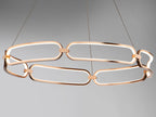 Schuller Colette Large Pendant Light in Rose Gold