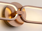Schuller Colette Twin Wall Light in Rose Gold