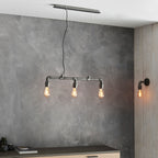 Endon Pipe 1 Light Wall Light in Aged Pewter Paint