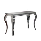 Regent Orla Console Table in Stainless Steel