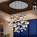 Schuller Sphere 55 Light Cluster Pendant Light with Multicoloured with Bluetooth Control