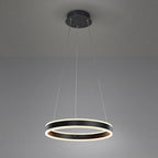 Schuller Helia Pendant Light in Matt Black with Opal Diffuser