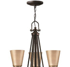 Hinkley Mayflower 9 Light Chandelier in Ceiling Finish