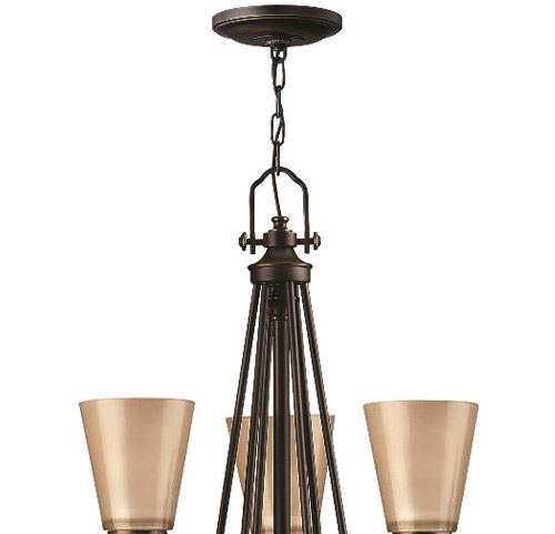Hinkley Mayflower 9 Light Chandelier in Ceiling Finish