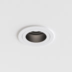 Pinhole Pro Round Fixed IP65 in Matt White - Product Image 1