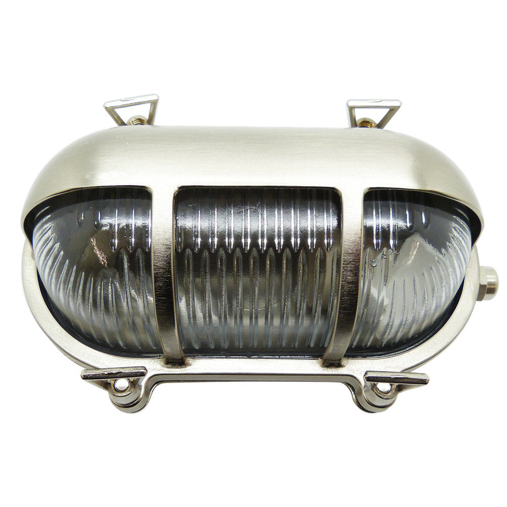 Navigator Palaemon Eyelid Bulkhead Solid Brass in Satin Nickel