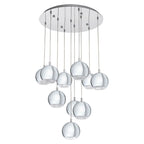 Eglo Conessa 95914 LED Ceiling Cluster Pendant 10 Light Chrome