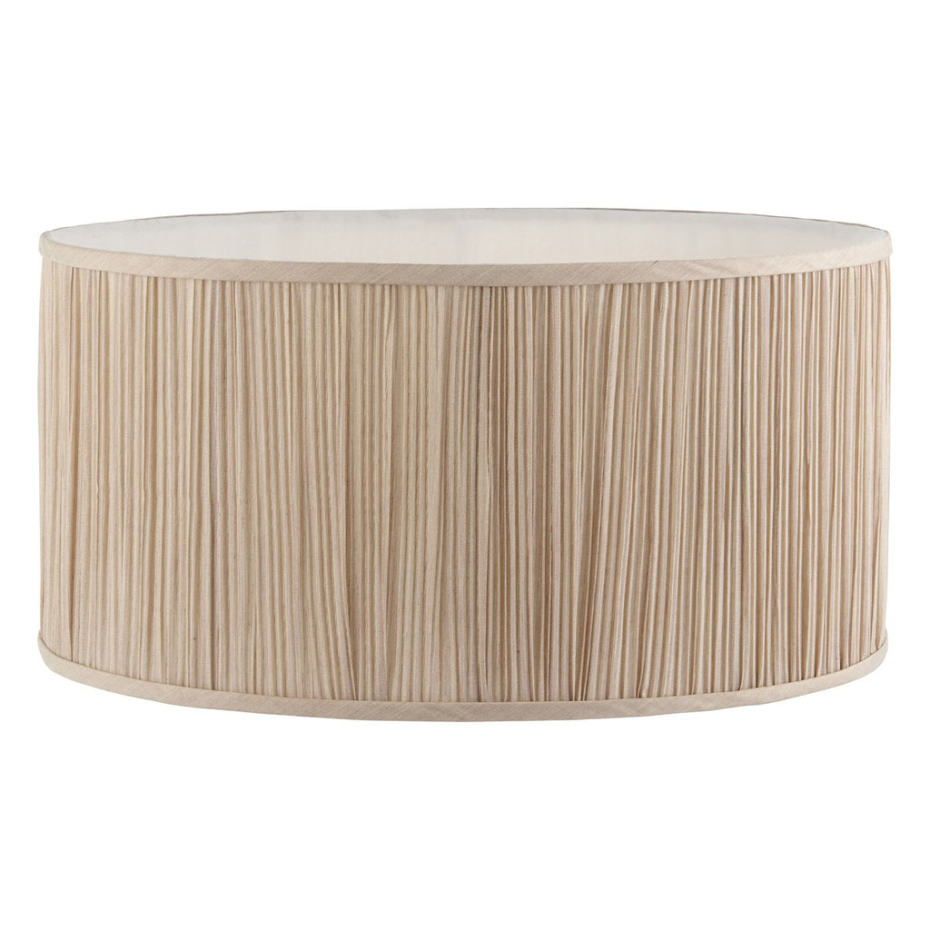 Interiors 1900 Kemp 18 Inch Oval Lamp Shade in Beige