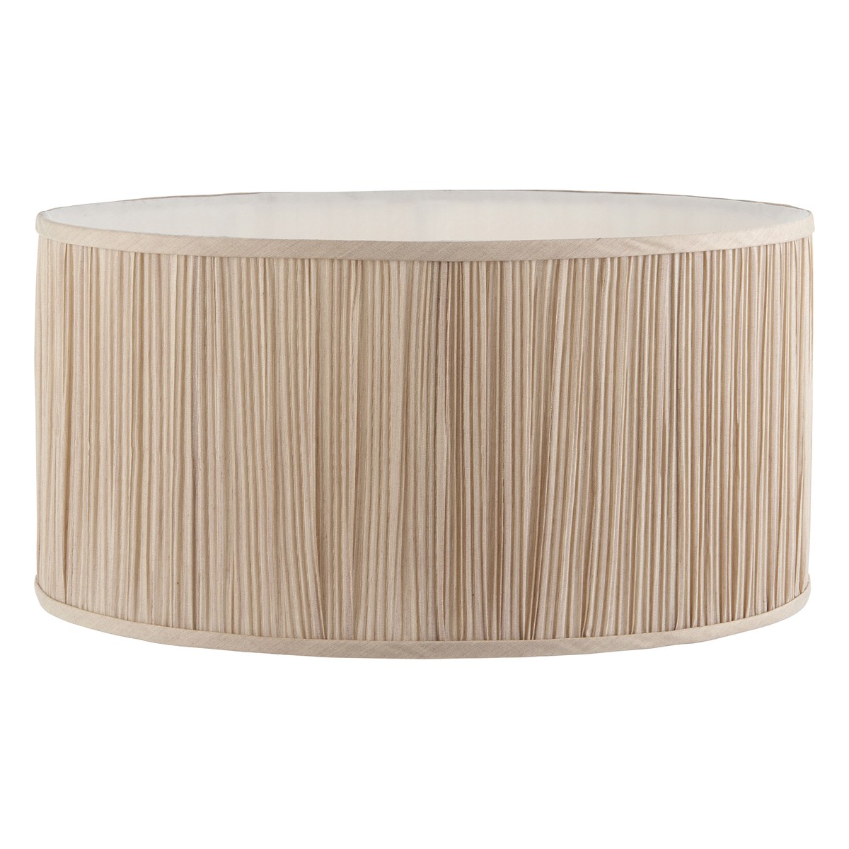 Interiors 1900 Kemp 18 Inch Oval Lamp Shade in Beige