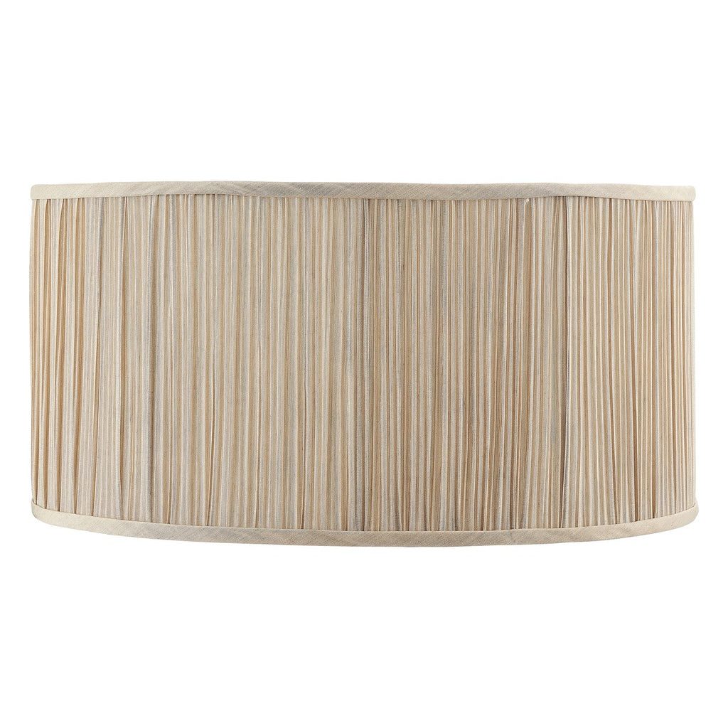 Interiors 1900 Kemp 18 Inch Oval Lamp Shade in Beige