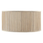 Interiors 1900 Kemp 18 Inch Oval Lamp Shade in Beige