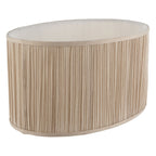 Interiors 1900 Kemp 18 Inch Oval Lamp Shade in Beige