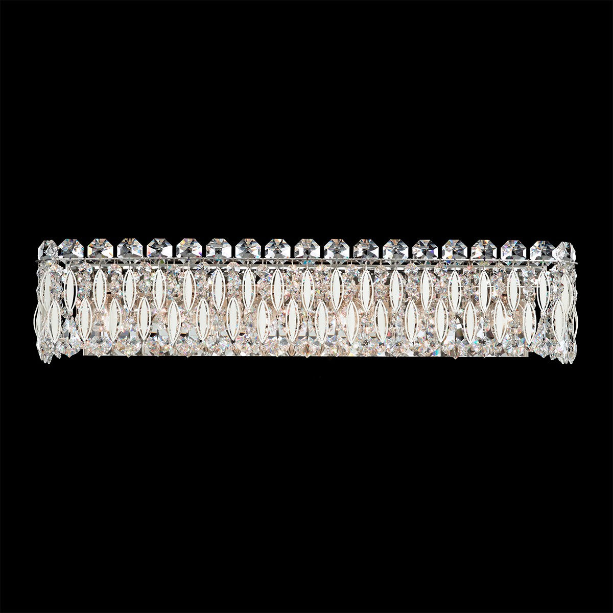 Schonbek Sarella Wall Light with Heritage Crystal in White