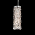 Schonbek Sarella 3 Light Pendant Light with Heritage Crystal in Antique Silver