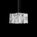 Schonbek Selene 120 Mini Pendant Light in Stainless Steel with Clear Optic Crystal