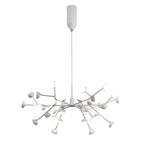 Mantra Adn LED 36 Light Extra Large Ceiling Pendant White Frame