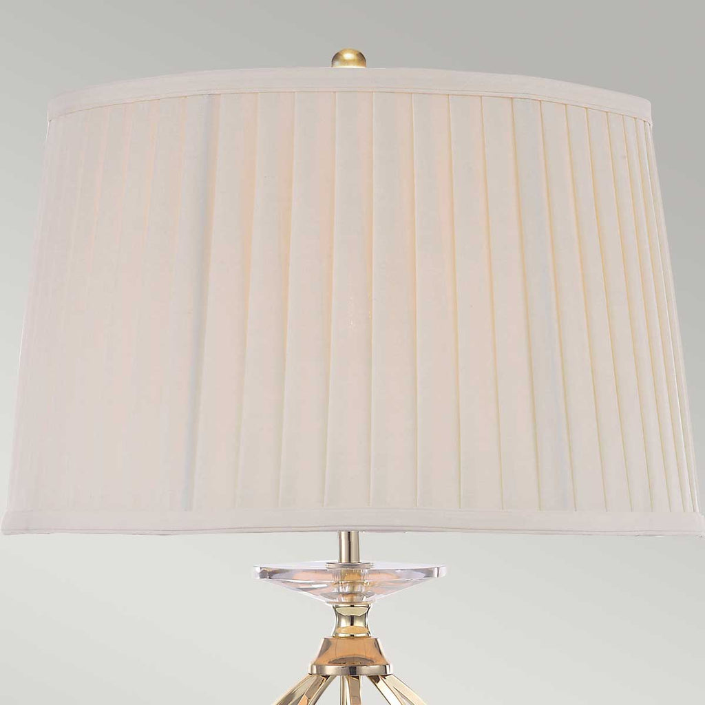 Elstead Aegean Table Lamp in Polished Brass