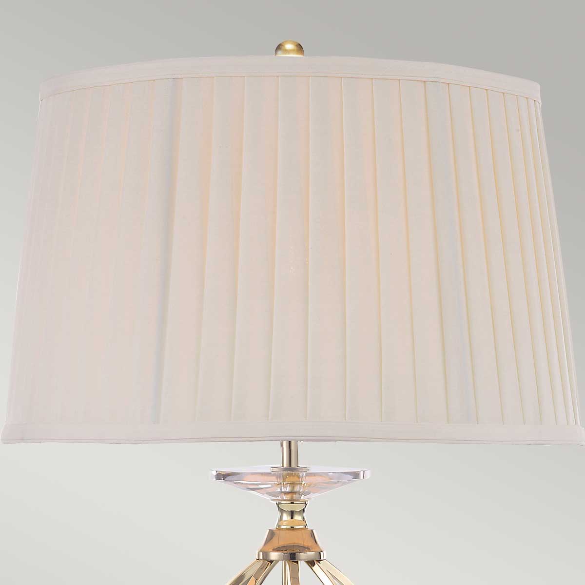 Elstead Aegean Table Lamp in Polished Brass