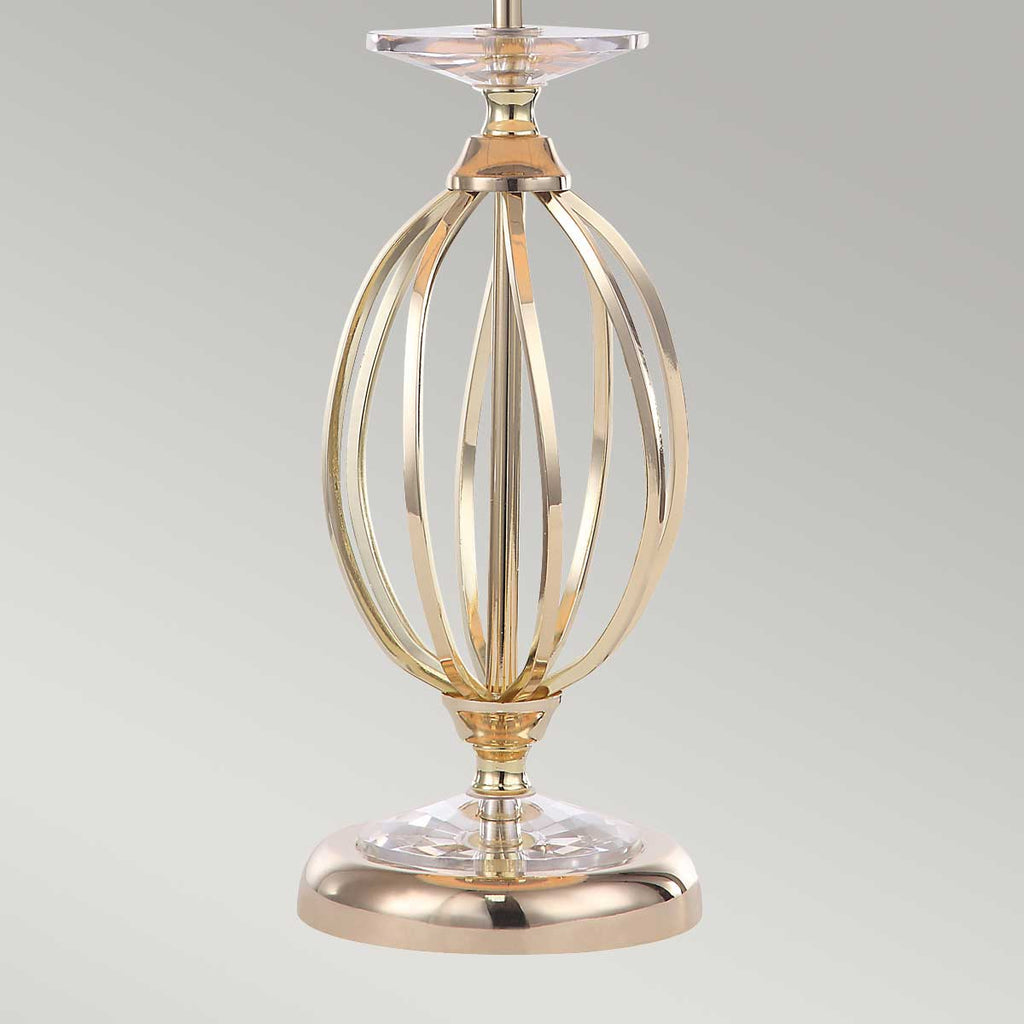 Elstead Aegean Table Lamp in Polished Brass