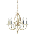 Elstead Aegean 5 Light Ceiling Light in Polished Brass
