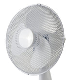 Deco Airo 12 Inch 3 Speed Oscillating Desk Fan in White