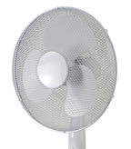 Deco Airo 16 Inch Pedestal Fan in White