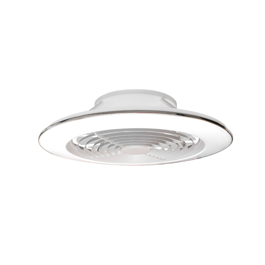 Mantra Alisio XL White Ceiling Fan 95W LED Light Dimmable Remote Controlled