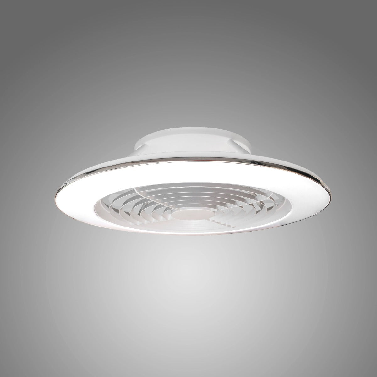 Mantra Alisio XL White Ceiling Fan 95W LED Light Dimmable Remote Controlled