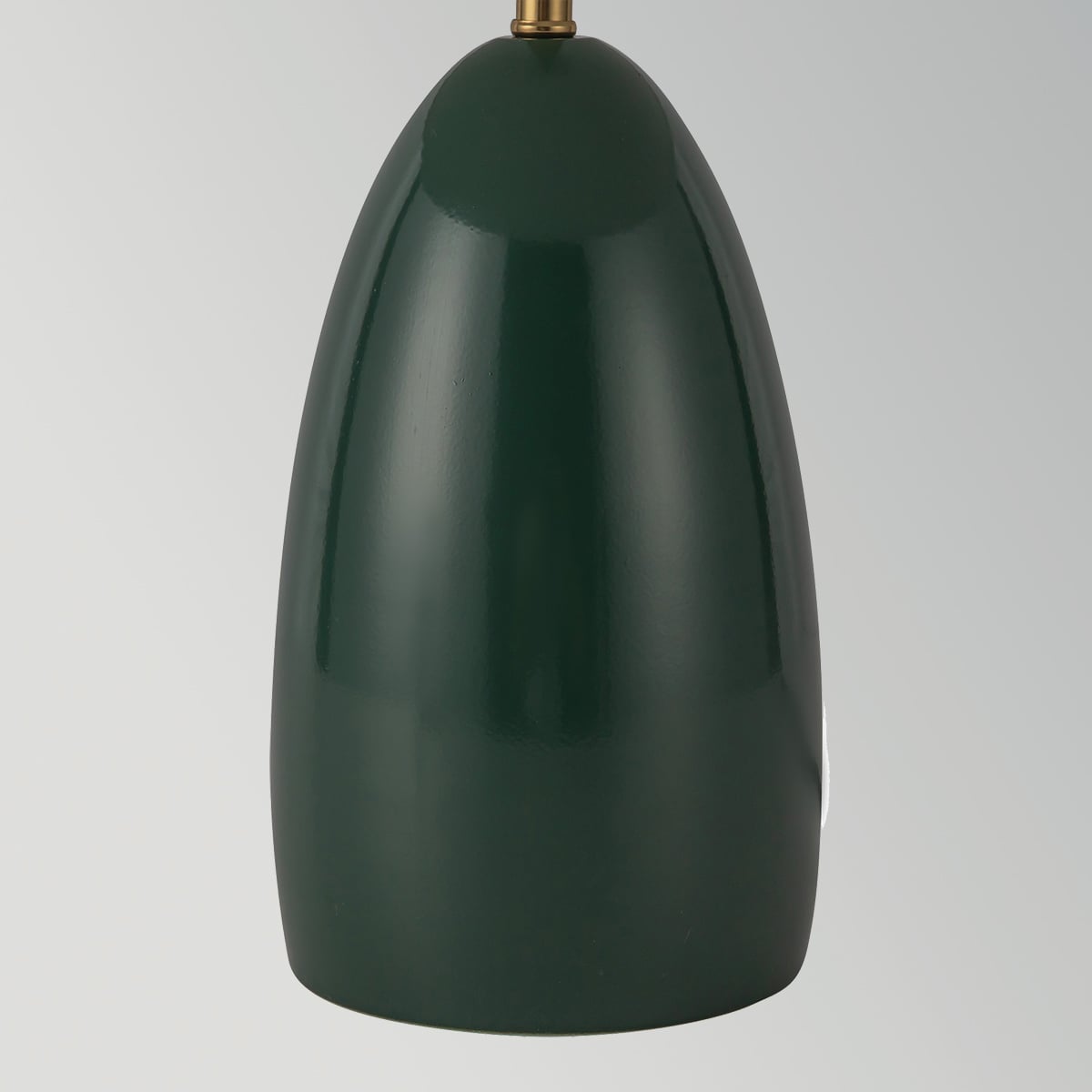 Alora Mood Poppy LED Medium Table Lamp in Pine Green