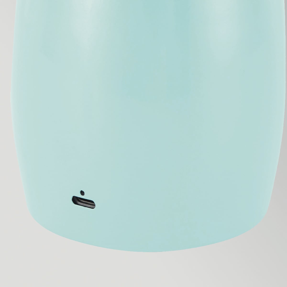Alora Mood Poppy 12V LED Rechargeable Small Table in Cerulean Light Blue