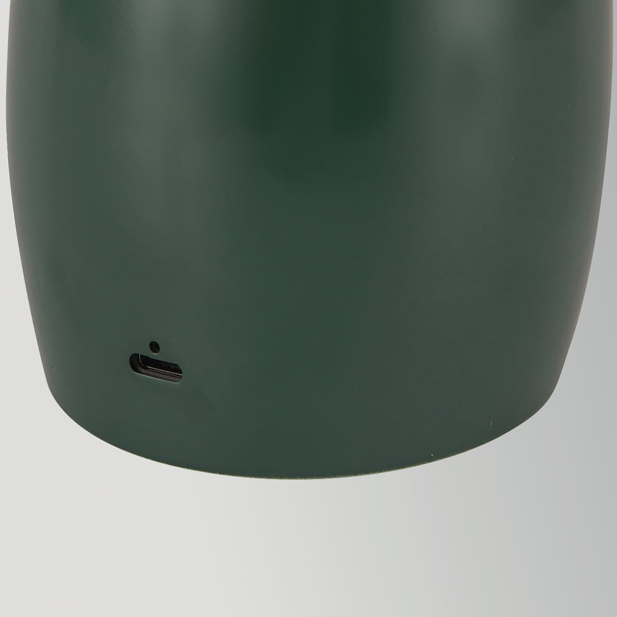 Alora Mood Poppy 12V LED Rechargeable Small Table in Pine Green