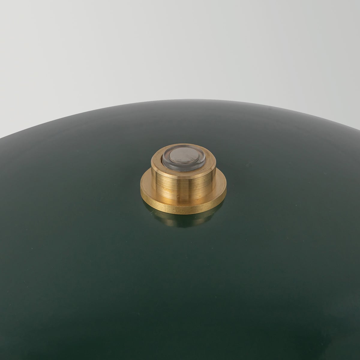 Alora Mood Poppy 12V LED Rechargeable Small Table in Pine Green