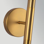 Alora Mood Arden 2 Light LED Wall Light in Brushed Gold