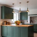 Alora Mood Arden LED Mini Pendant in Brushed Gold