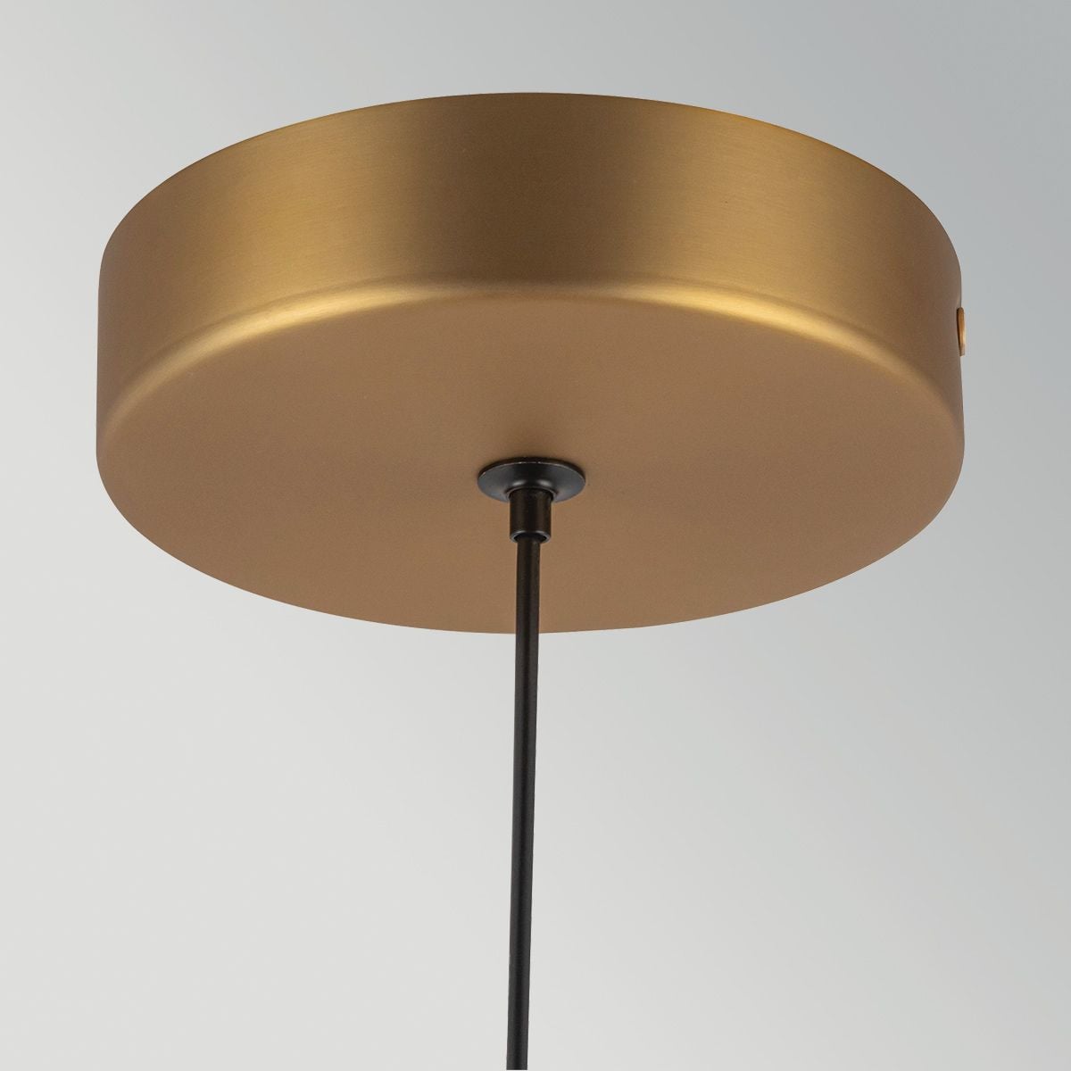 Alora Mood Arden LED Mini Pendant in Brushed Gold